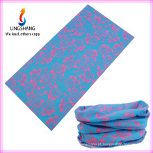 Lingshang headwear banda bandana elástica venda bandana impressão barato personalizado